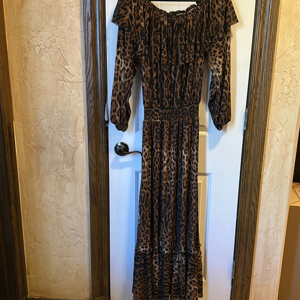 Leopard Maxi Dress